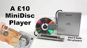 A MiniDisc Player for £10 - Will it work? What’s the catch?