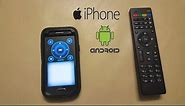 how to set up remote app on android or apple iphone for infomir mag254, mag256, mag322 iptv box