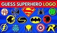 Guess The LOGO Quiz | Can you Guess the Superhero Logo? 🤔