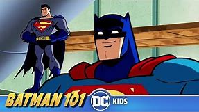 Batman And Superman | Batman 101 | @dckids