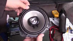 1997-2002 (First Generation) Subaru Forester New FRONT Speakers Installed!