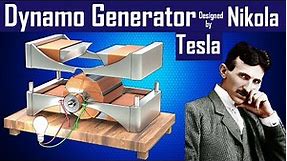 Dynamo generator designed by Nikola Tesla | dynamo motor generator | nikola tesla inventions
