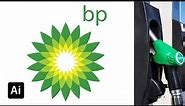 BP Logo Design | Adobe Illustrator