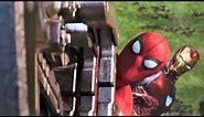 Spiderman And Ironman All Fight Scene (HD) | Avengers Infinity War Movie Scenes |