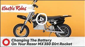 How to Replace the Battery on the Razor MX350 Dirt Rocket