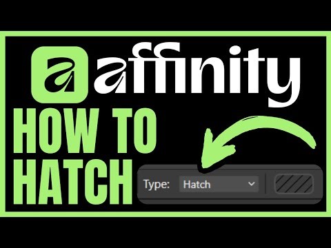 How To HATCH In Affinity Designer (QUICK & EASY) 2025