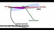 End Fed, Dipole, Off Center Fed Antennas: Which is better? Jim W6LG Shows a Brief Animation