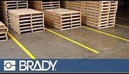 ToughStripe Floor Tape: Forklift Durability Test