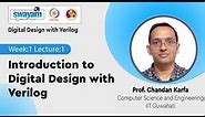 Lec 1: Introduction to Digital Design with Verilog