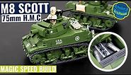 75mm Howitzer Motor Carriage M8 Scott - COBI 2279 (Speed Build Review)