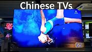 Chinese Brands TVs Xiaomi TCL Hisense Skyworth Comparison