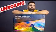 LG 27 inches 4K UHD Monitor: LG-27UL850 Unboxing and First Impression (English CC)