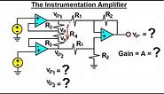 Electrical Engineering: Ch 5: Operational Amp (25 of 28) The Instrumentation Amplifier