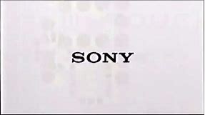 Sony TV Commercial Logos - 2000-2005