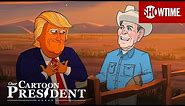Cartoon Reagan Teaches Cartoon Trump How To Be A Republican President | Our Cartoon President
