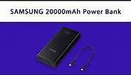Samsung 20000 mAh Batery Pack Unboxing