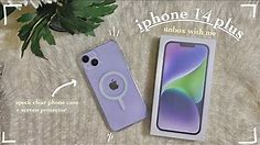iPhone 14 Plus Purple Unboxing (128gb) 💜