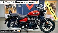 2022 New Royal Enfield Meteor 350 Supernova Red 😍 New Feature | On-Road Price..‼️Best in segment..?
