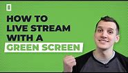 How to Live Stream with a Green Screen (OBS Tutorial)