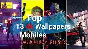 Top 13 4k Mobile Wallpapers Cyberpunk 2077 | 2020