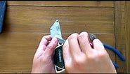 DIY Repair for Husky Folding Utility Knife Razor Blade