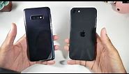Samsung Galaxy S10e VS iPhone SE 2020 Comparison In 2021! (Hardware, Speed Test & Specs)