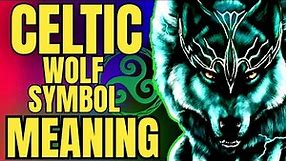🍀Wolf symbolism. Celtic wolf symbol explained. Tattoo meaning and Origins.