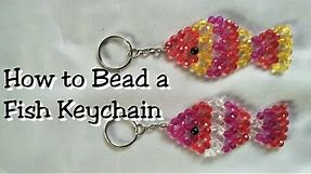 How to Bead a Fish Keychain