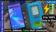 Best Fast Charger For Asus Zenfone Max Pro M1/M2 - Ambrene AWC 38 Unboxing - Slow Charging Solved??
