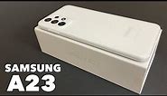 Unboxing SAMSUNG A23 - White