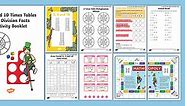 2, 5 and 10 Times Table and Division Facts Activity Booklet