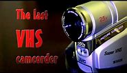 The last VHS camcorder ever made