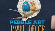 Pebble Art Wall Decor | DIY Stone Painting | Easy Home Decor Ideas