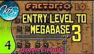 Factorio Entry 1.0 Level to Megabase 3, Ep 4: GREEN CIRCUITS - Guide, Tutorial