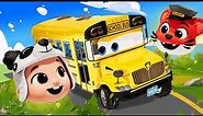 Best School bus adventures + More Nursery Rhymes & Kids Songs by AppMink
