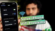 Solve iPhone WiFi Problems | Solve iOS 17 Wifi Problems