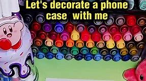 Easy way for decorating your phone case! #decorate #phonecase #iphone #diy #art #drawing #acrylicmarkers | pinoxart