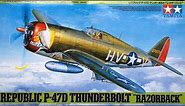 FULL VIDEO BUILD TAMIYA P-47D