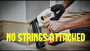 Porter Cable Cordless Brad Nailer Review and Demo (PCC790)