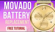 Movado Bold | Movado Battery Replacement | DIY