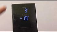 Refrigerator Samsung RB34T671EWW - Control Panel & Door Alarm