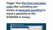 PPT - Pch final activation code PowerPoint Presentation, free download - ID:11757884