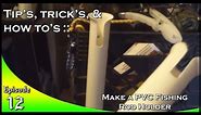 Make a PVC Fishing Rod Holder