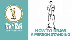 How to Draw a Person Standing
