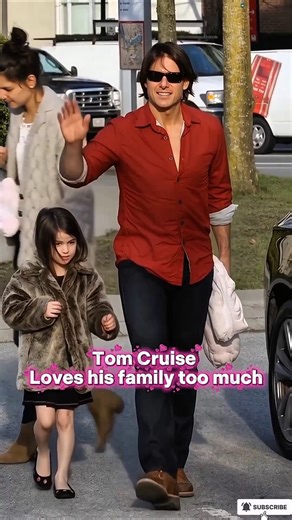 Beautiful Family moment of Tom Cruise | #tomcruise #famousstars #thefamousstars