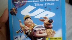 Disney Pixar Up BLU RAY 2 Disc / 4 Disc Unpacking / Unboxing