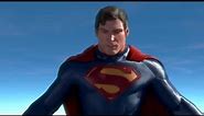 Christopher Reeve with 'New 52' Suit