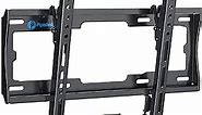 Pipishell UL Listed Tilt TV Wall Mount Bracket Low Profile for Most 23-55 Inch LED LCD OLED 4K Flat Curved TVs up to 99lbs Max VESA 400x400mm, 8° Tilting for Anti-Glaring, Fits 8-16 inch Wood Stud