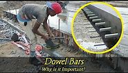 What is Dowel Bar || Purpose of Dowel Bar in Concrete Joint || Advantages of Dowel Bars