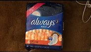 Always maxi pad review